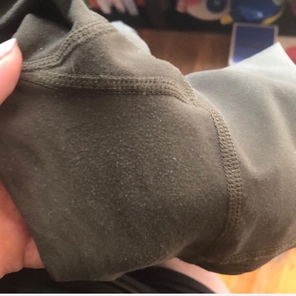 Athleta Moto leggings size S army green - Picture 4 of 5